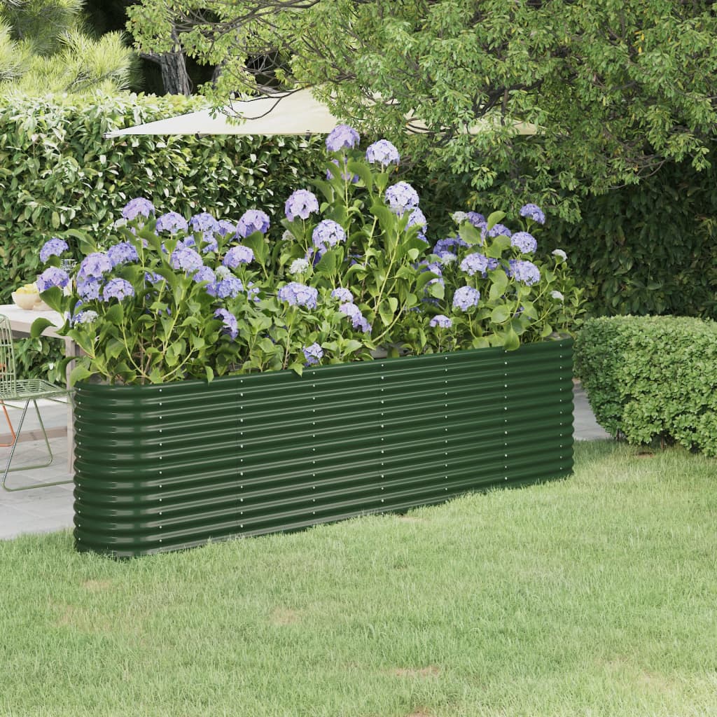 Hochbeet Verzinkter Stahl 152X40X68 Cm