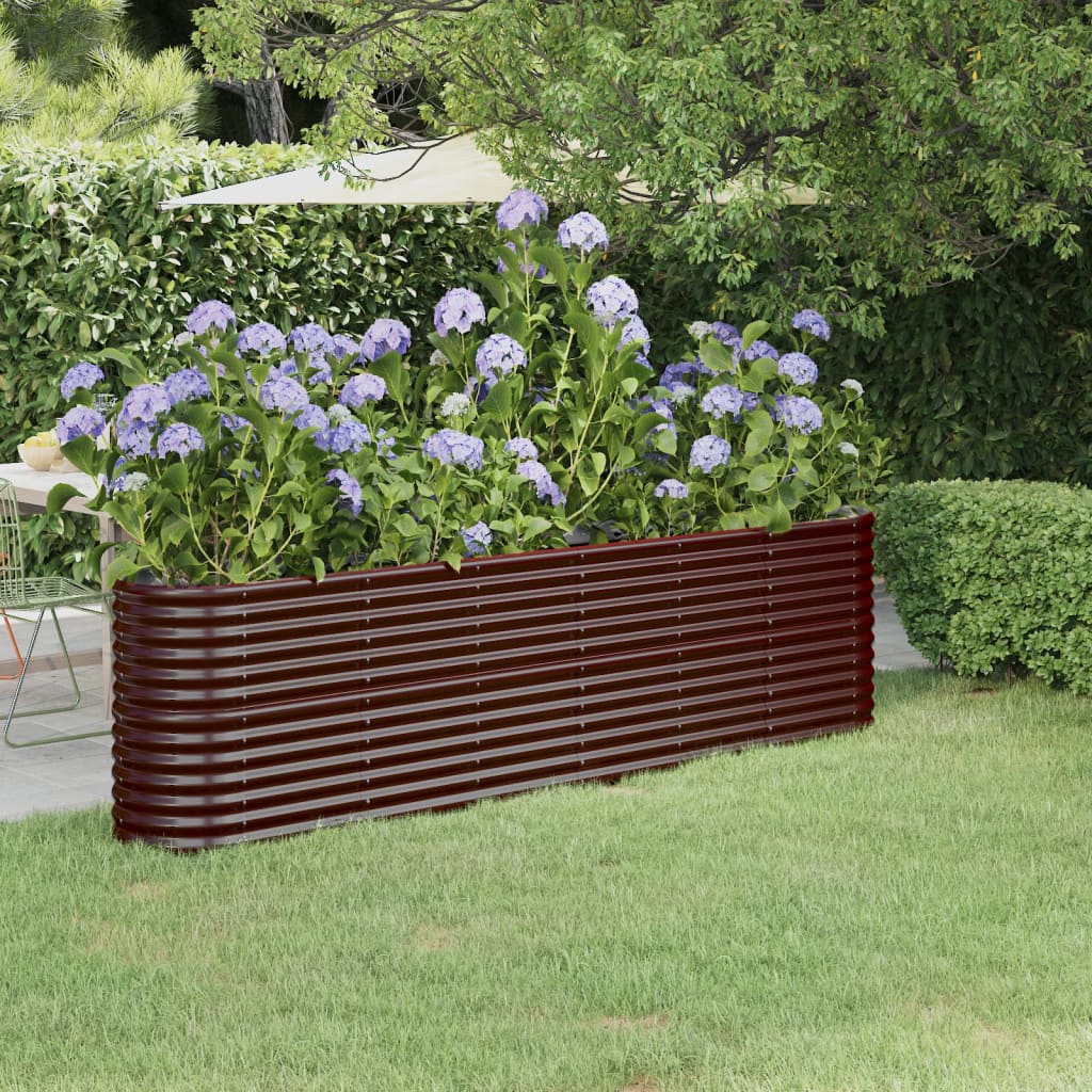 Hochbeet Verzinkter Stahl 152X40X68 Cm