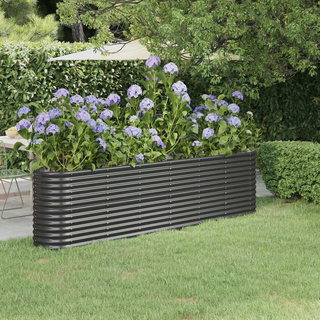 Hochbeet Verzinkter Stahl 152X40X68 Cm
