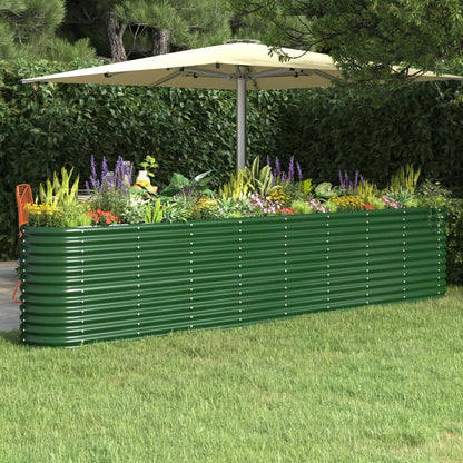 Hochbeet Verzinkter Stahl 152X40X68 Cm