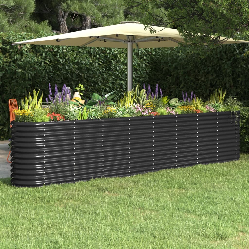 Hochbeet Verzinkter Stahl 152X40X68 Cm