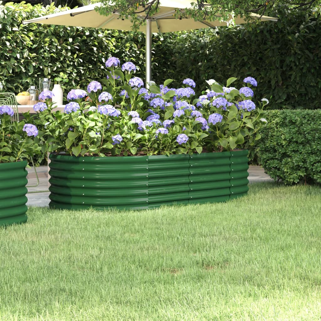Hochbeet Verzinkter Stahl 224X80X36 Cm N