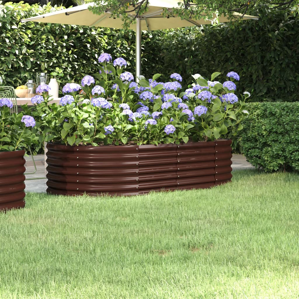 Hochbeet Verzinkter Stahl 224X80X36 Cm N