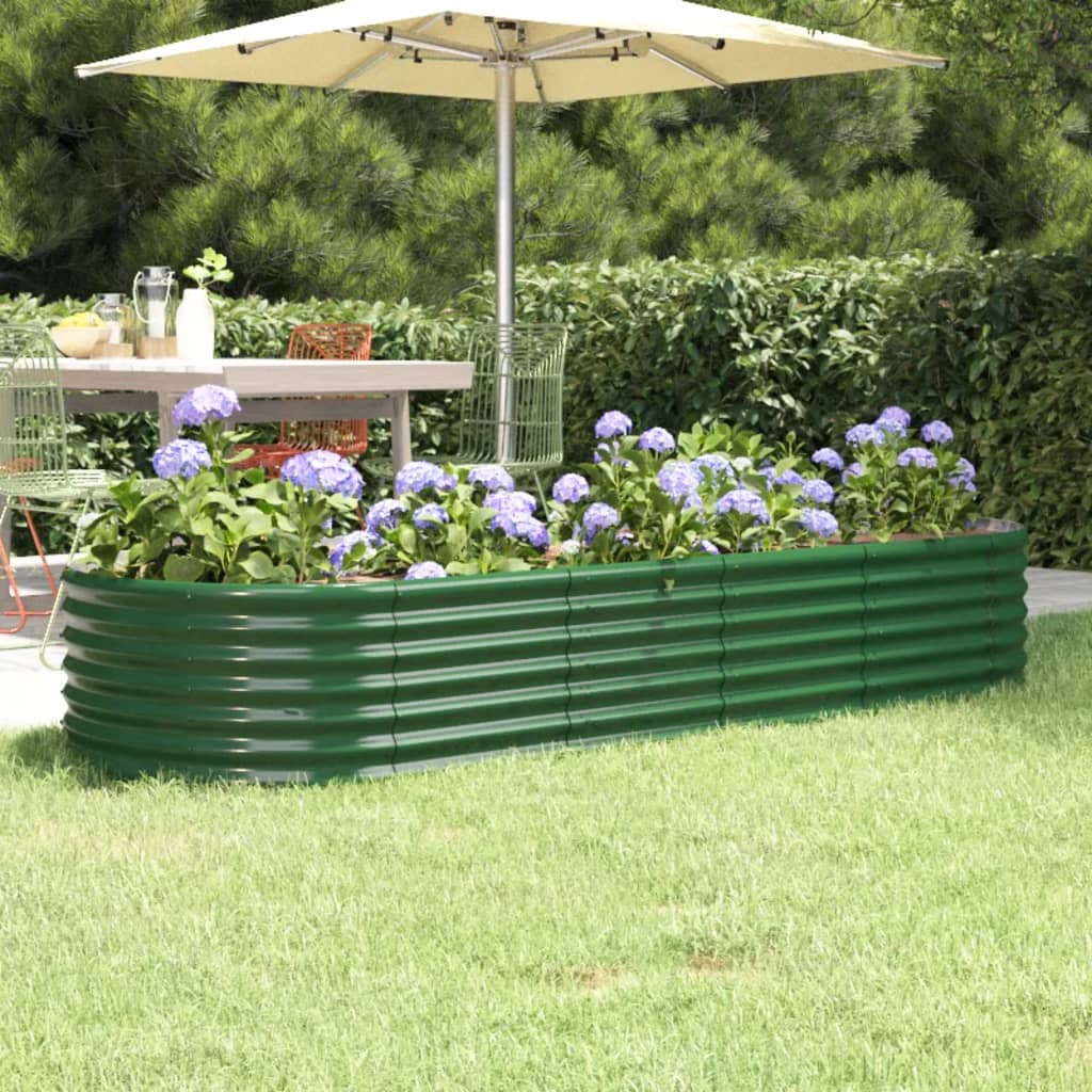 Hochbeet Verzinkter Stahl 224X80X36 Cm N