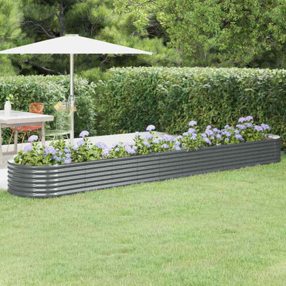 Hochbeet Verzinkter Stahl 224X80X36 Cm N