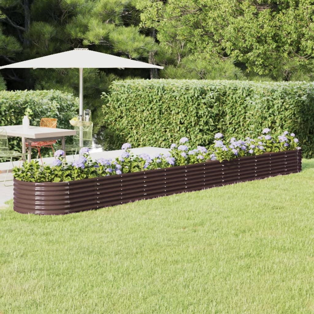 Hochbeet Verzinkter Stahl 224X80X36 Cm N