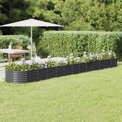 Hochbeet Verzinkter Stahl 224X80X36 Cm N