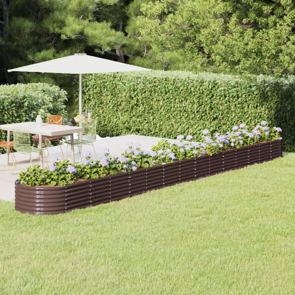 Hochbeet Verzinkter Stahl 224X80X36 Cm N