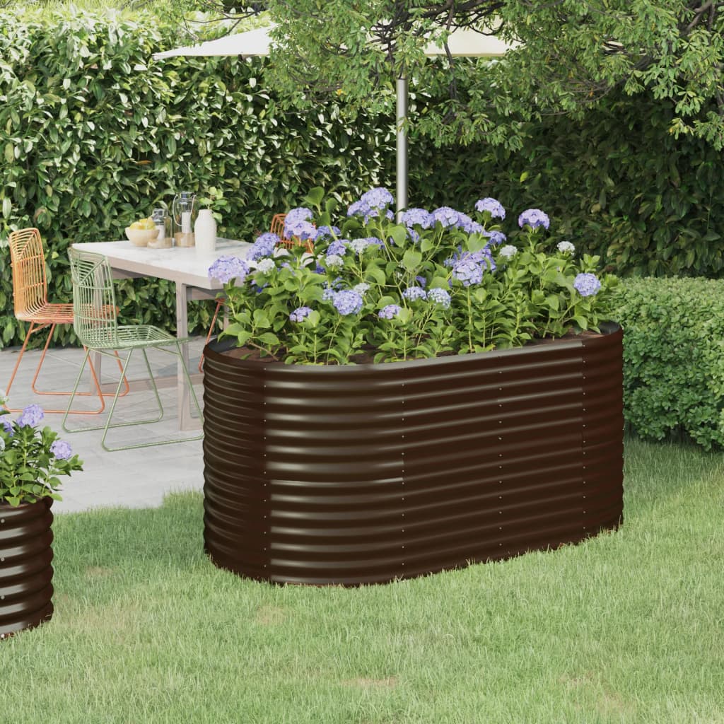 Hochbeet Verzinkter Stahl 224X80X36 Cm N
