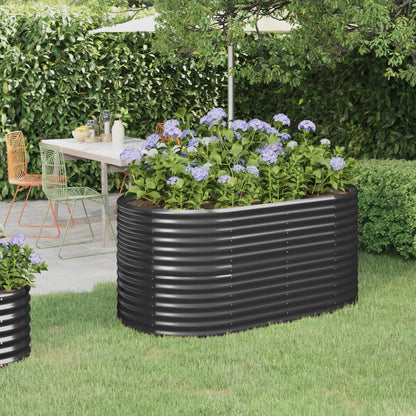 Hochbeet Verzinkter Stahl 224X80X36 Cm N