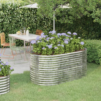Hochbeet Verzinkter Stahl 224X80X36 Cm N