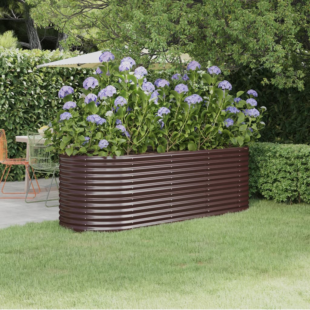 Hochbeet Verzinkter Stahl 224X80X36 Cm N