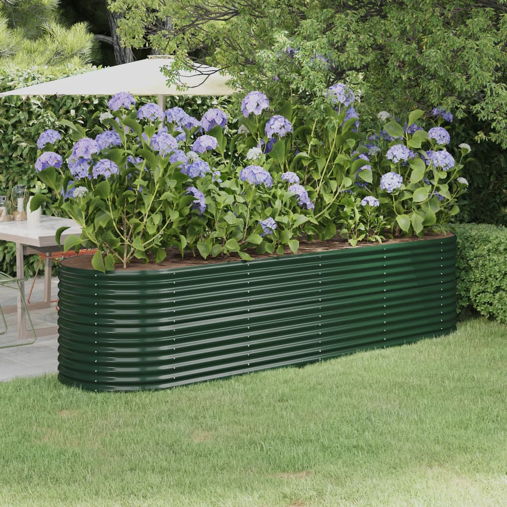Hochbeet Verzinkter Stahl 224X80X36 Cm N