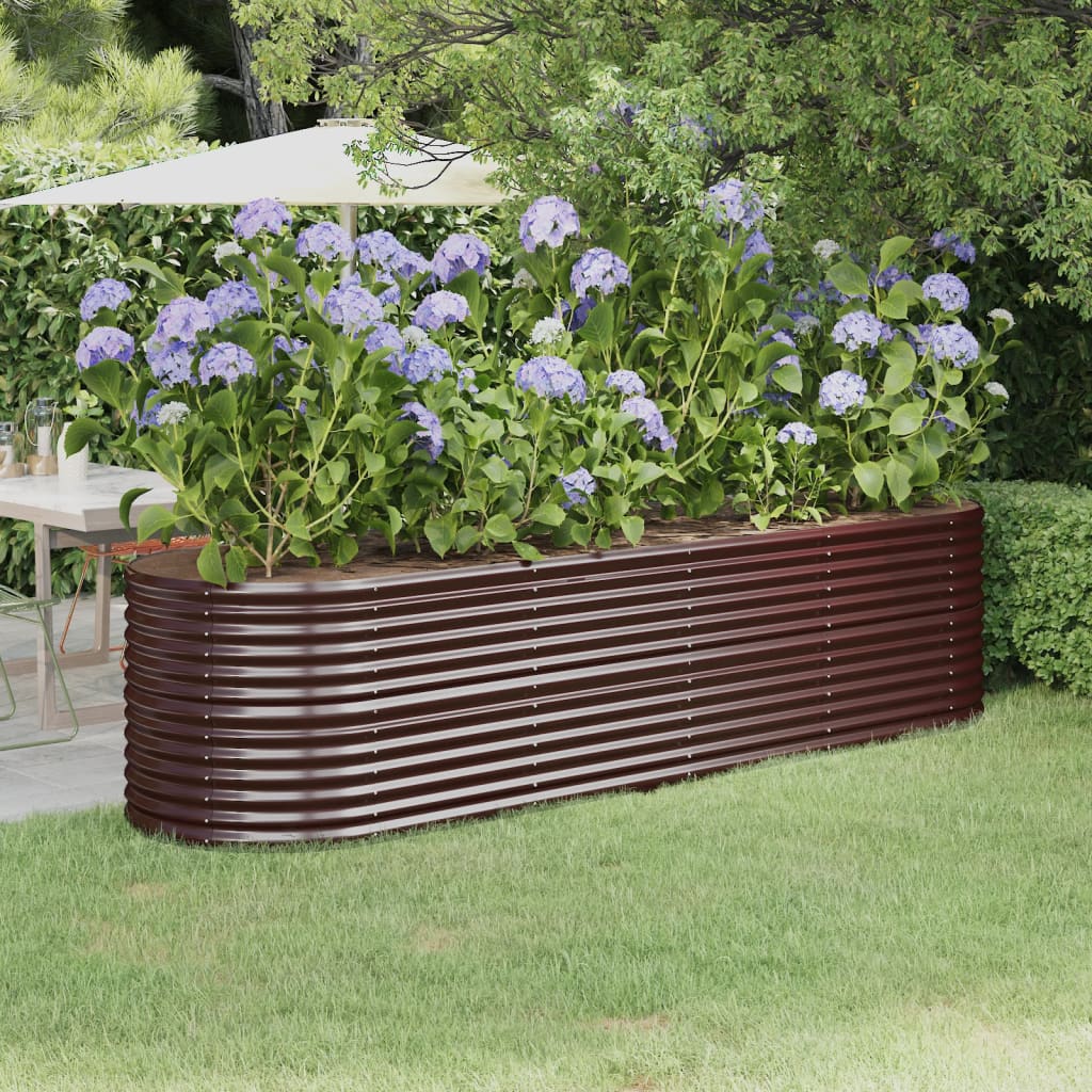 Hochbeet Verzinkter Stahl 224X80X36 Cm N