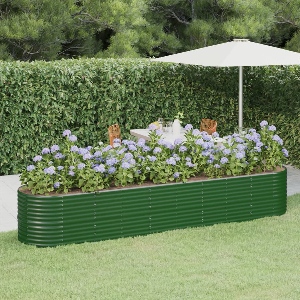 Hochbeet Verzinkter Stahl 224X80X36 Cm N