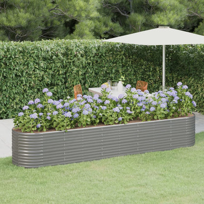 Hochbeet Verzinkter Stahl 224X80X36 Cm N