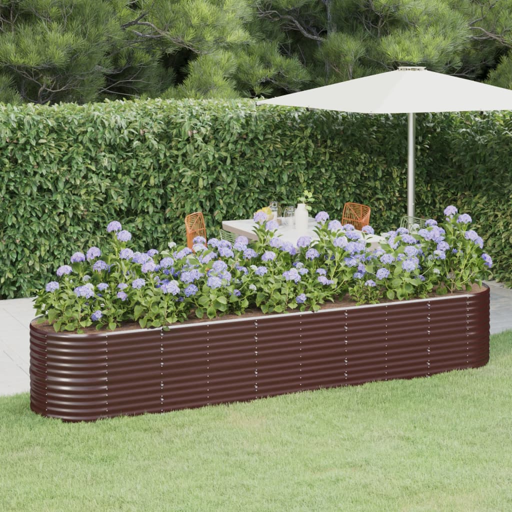 Hochbeet Verzinkter Stahl 224X80X36 Cm N
