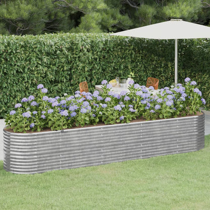 Hochbeet Verzinkter Stahl 224X80X36 Cm N