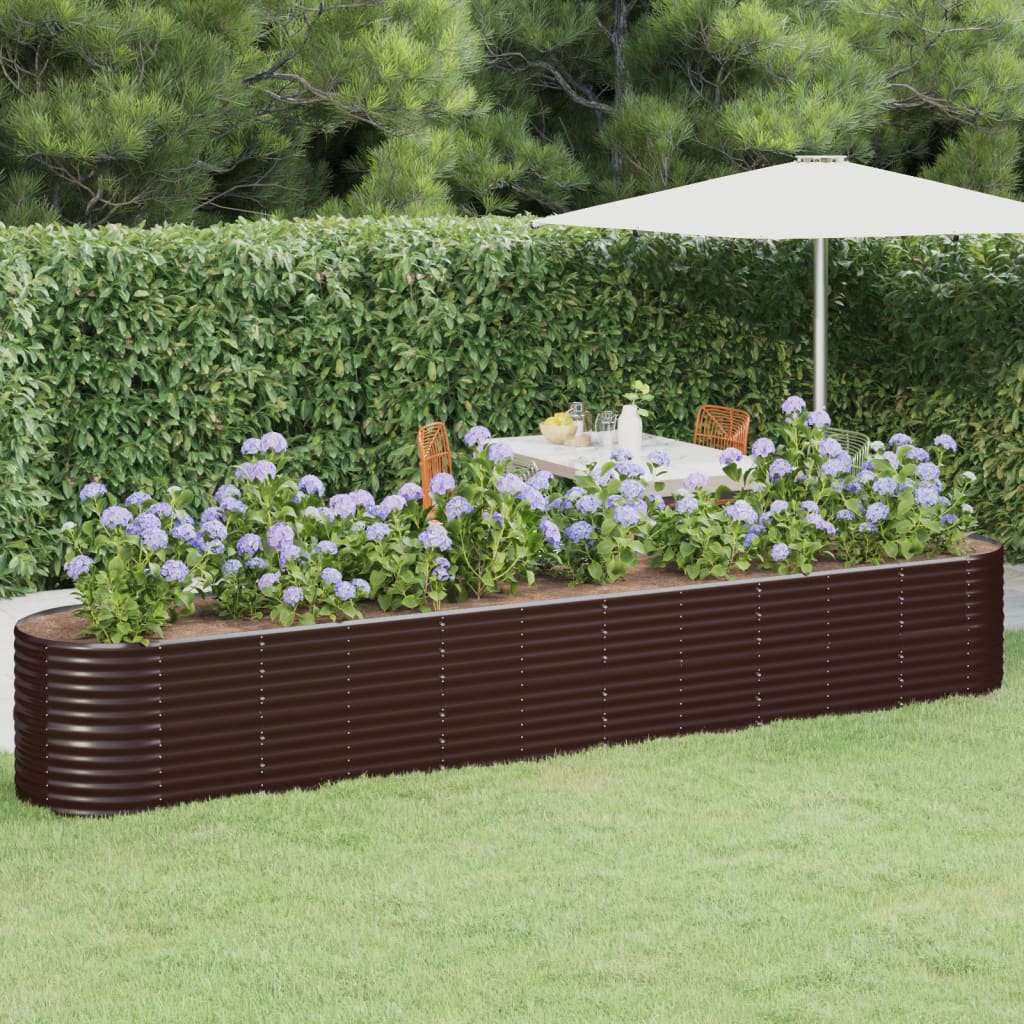 Hochbeet Verzinkter Stahl 224X80X36 Cm N