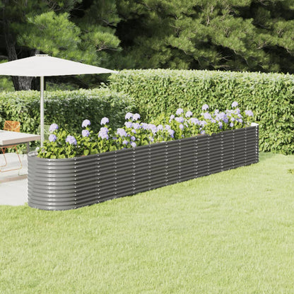 Hochbeet Verzinkter Stahl 224X80X36 Cm N