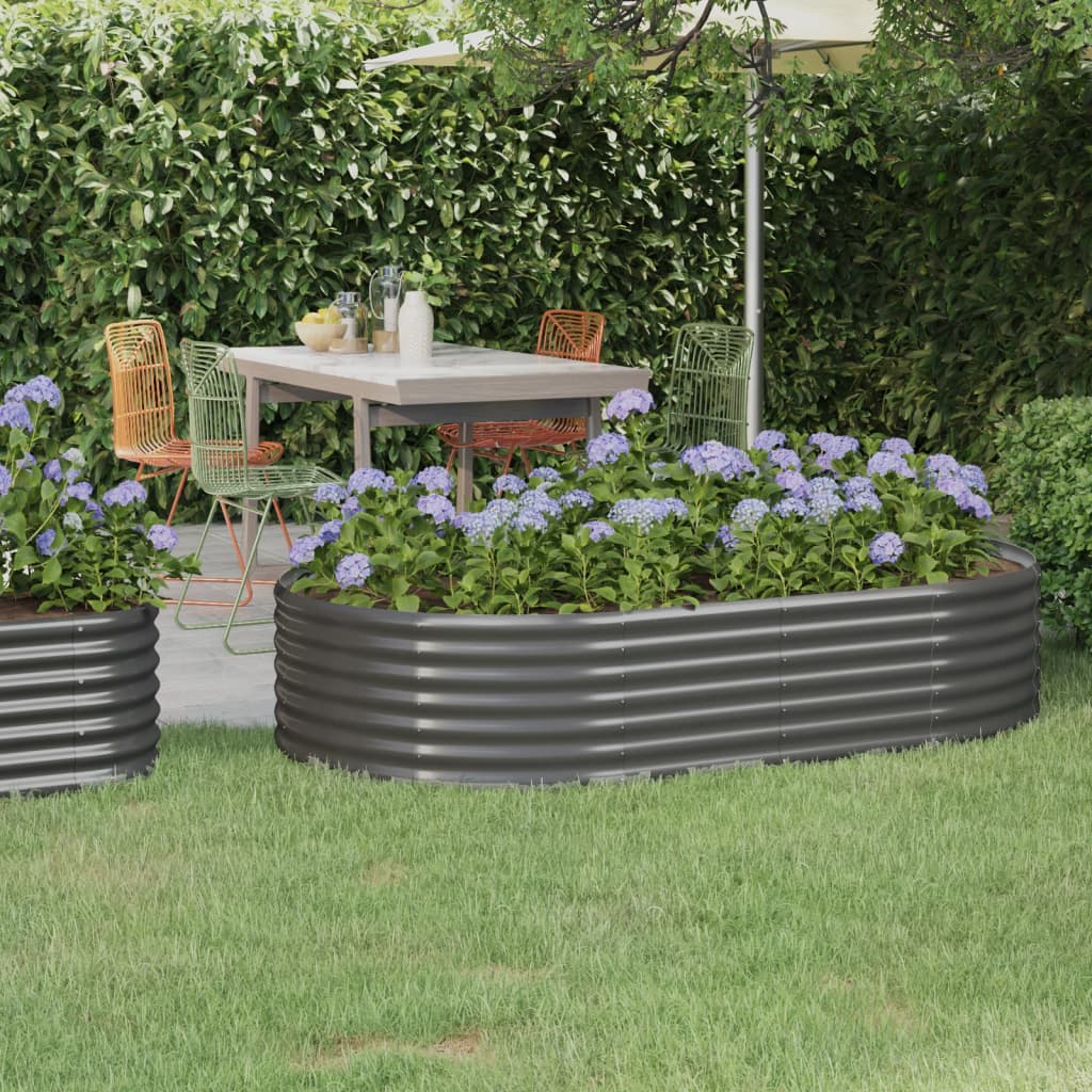 Hochbeet Verzinkter Stahl 600X140X36 Cm