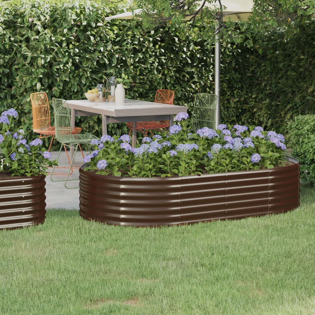 Hochbeet Verzinkter Stahl 600X140X36 Cm