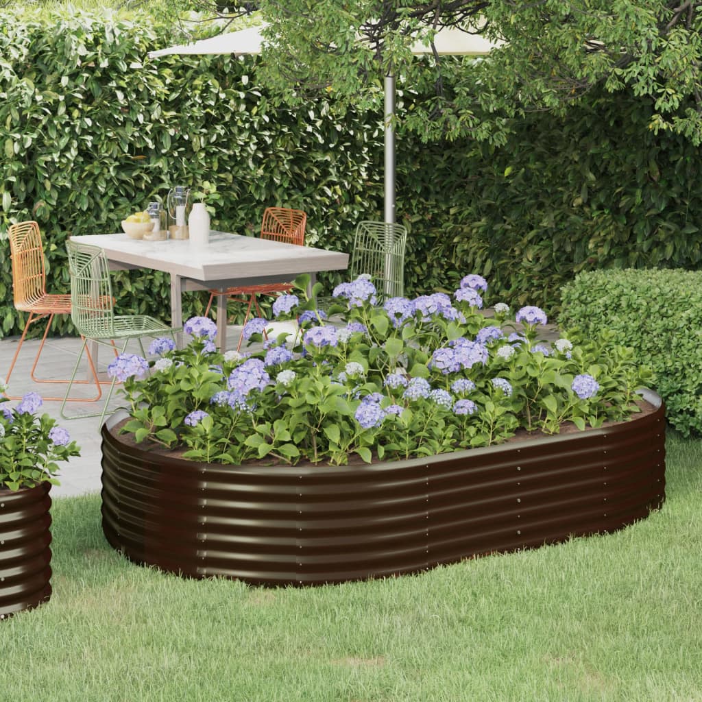 Hochbeet Verzinkter Stahl 600X140X36 Cm