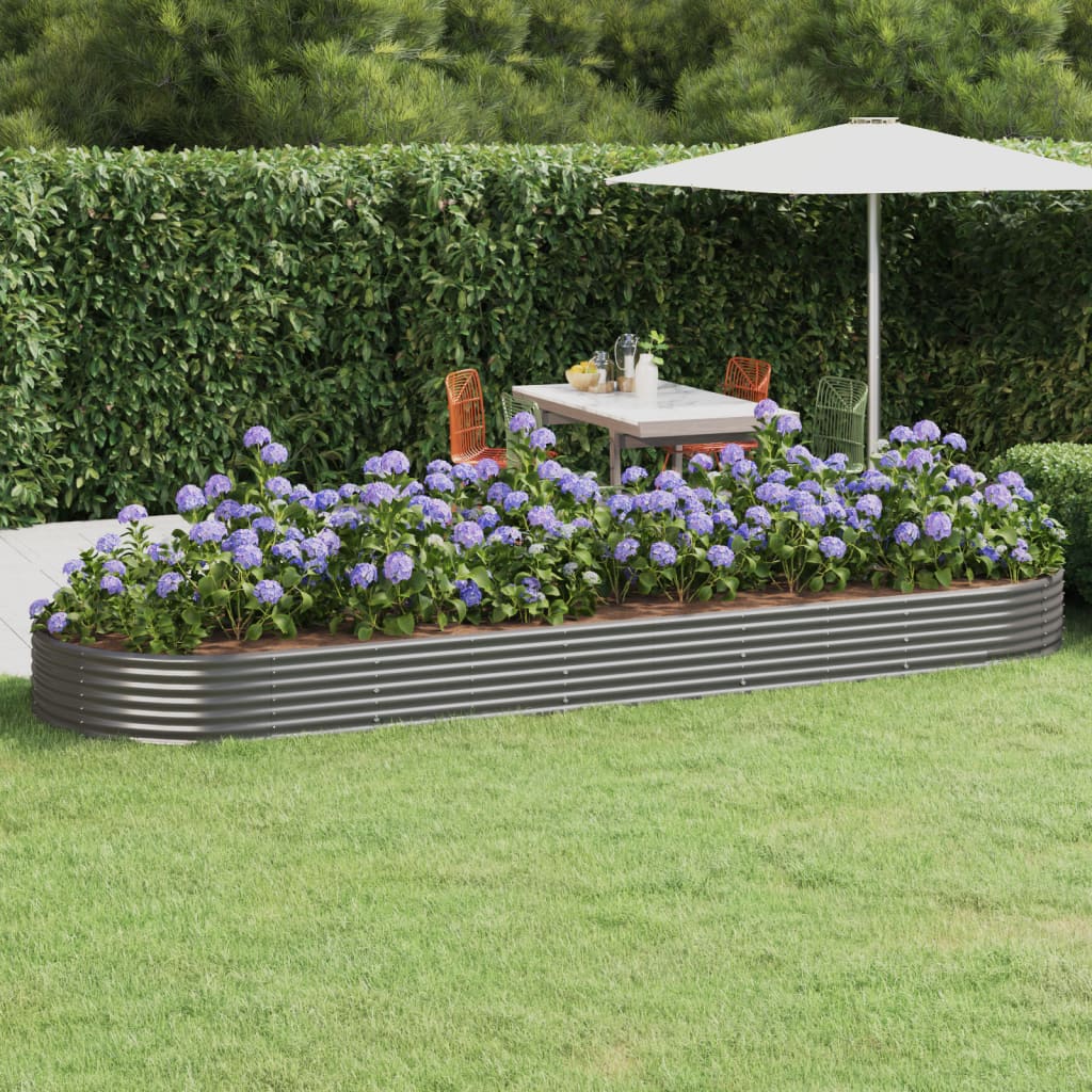Hochbeet Verzinkter Stahl 600X140X36 Cm