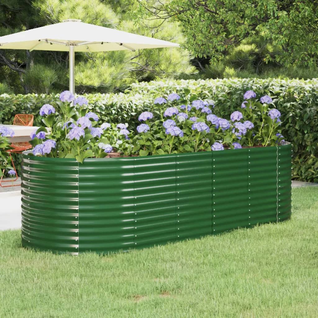 Hochbeet Verzinkter Stahl 249X100X68 Cm