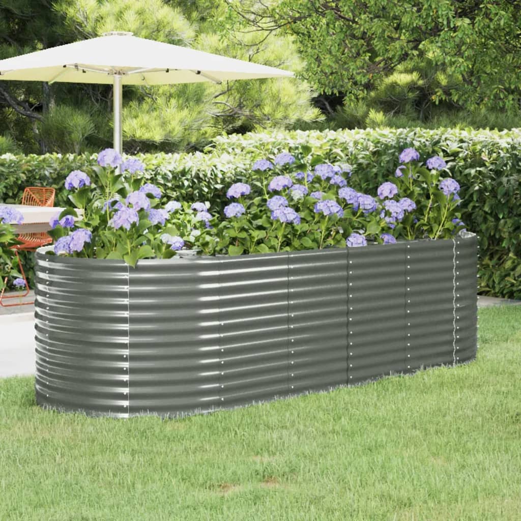 Hochbeet Verzinkter Stahl 249X100X68 Cm