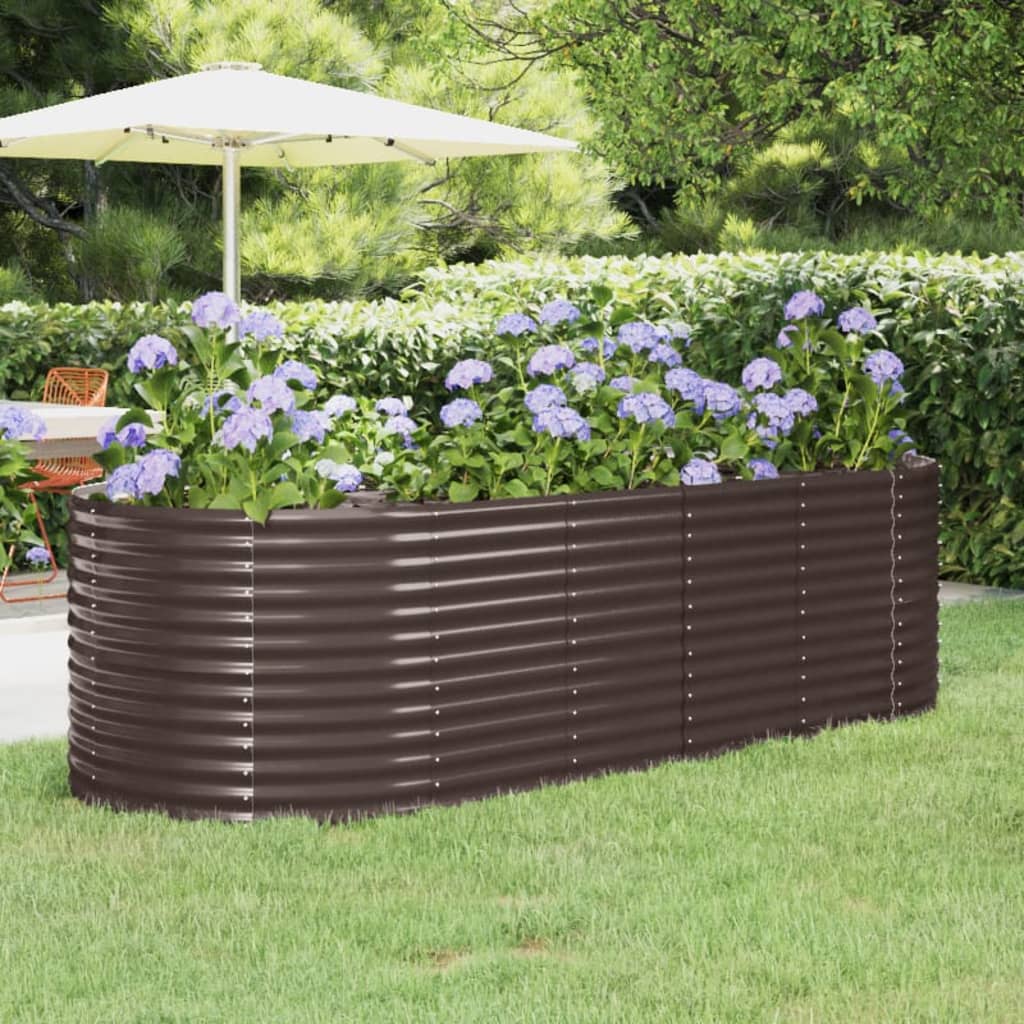 Hochbeet Verzinkter Stahl 249X100X68 Cm