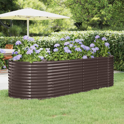Hochbeet Verzinkter Stahl 249X100X68 Cm