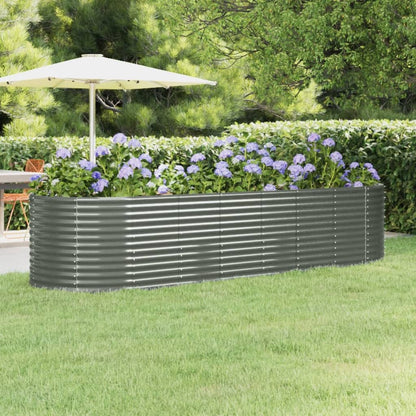 Hochbeet Verzinkter Stahl 322X100X68 Cm