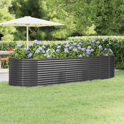 Hochbeet Verzinkter Stahl 322X100X68 Cm