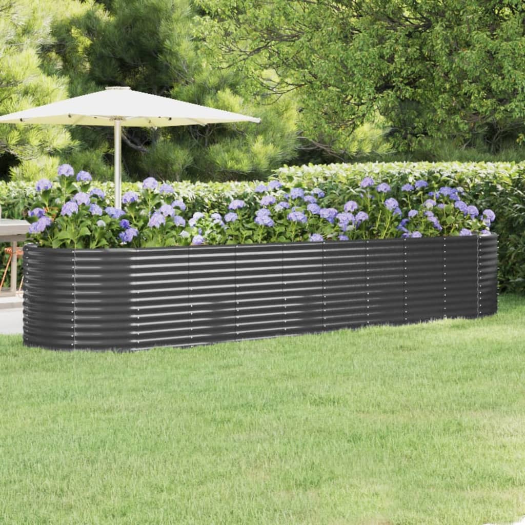 Hochbeet Verzinkter Stahl 396X100X68 Cm