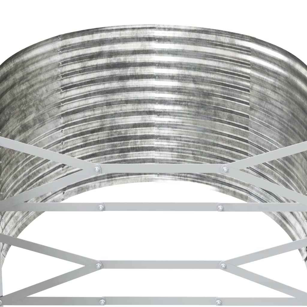 Hochbeet N 554X100X68 Cm Pulverbeschichteter Stahl