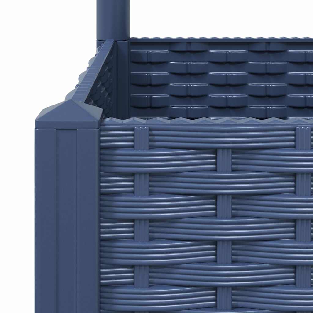 Pflanzkübel Mit Spalier 120X40X136 Cm Pp