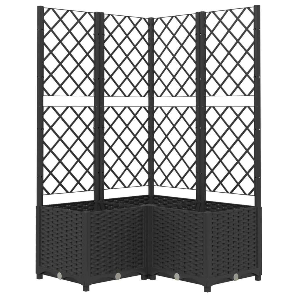 Pflanzkübel Mit Spalier 80X80X136 Cm Pp