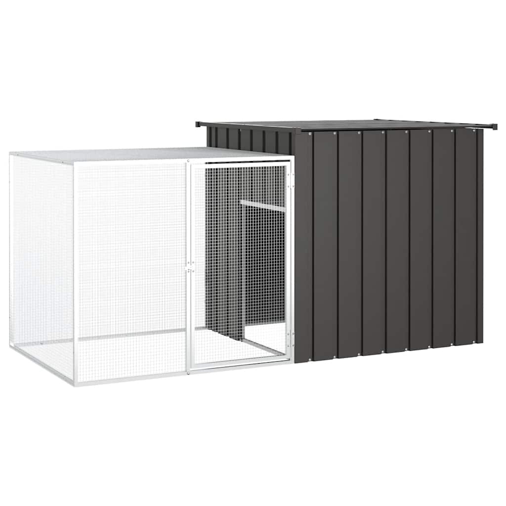 Hühnerkäfig 700X91X100 Cm Verzinkter Stahl