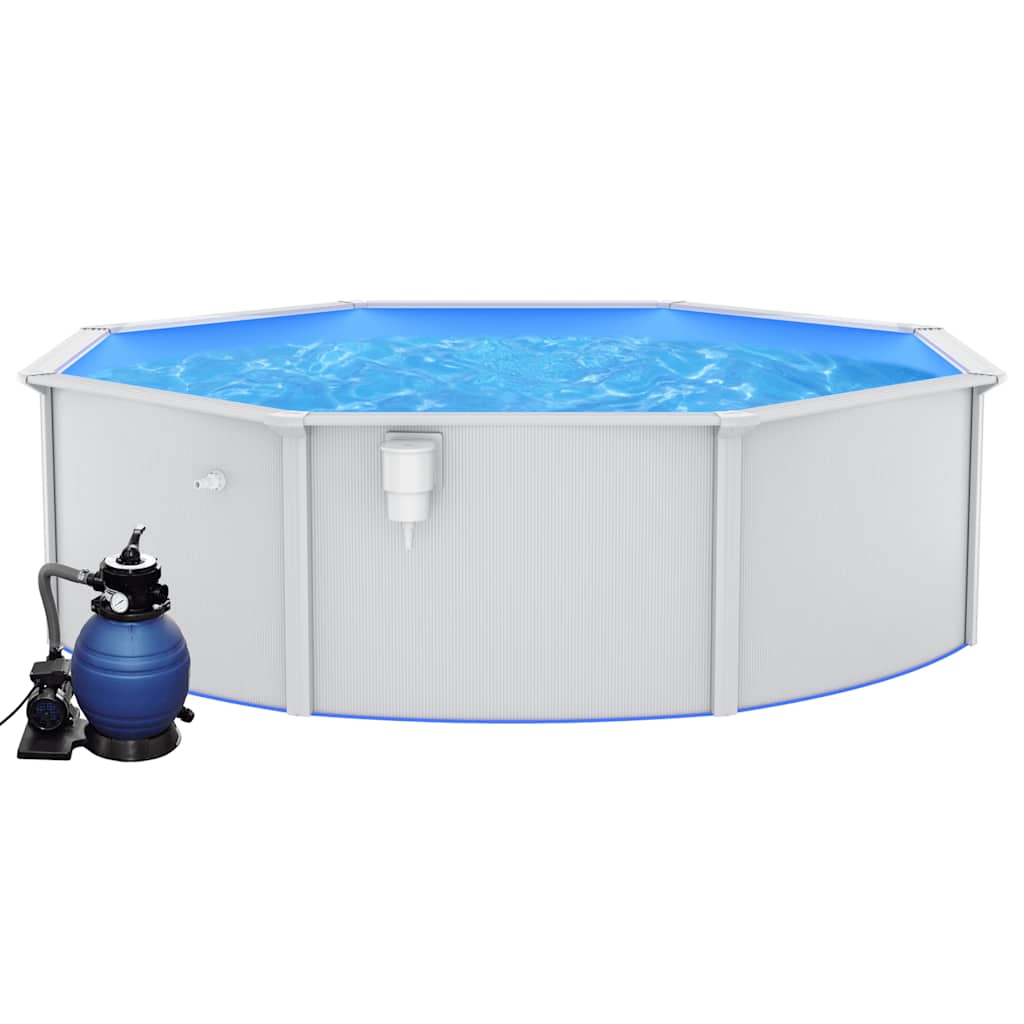 Pool Mit Sandfilterpumpe 460X120 Cm