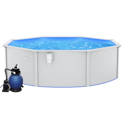 Pool Mit Sandfilterpumpe 460X120 Cm