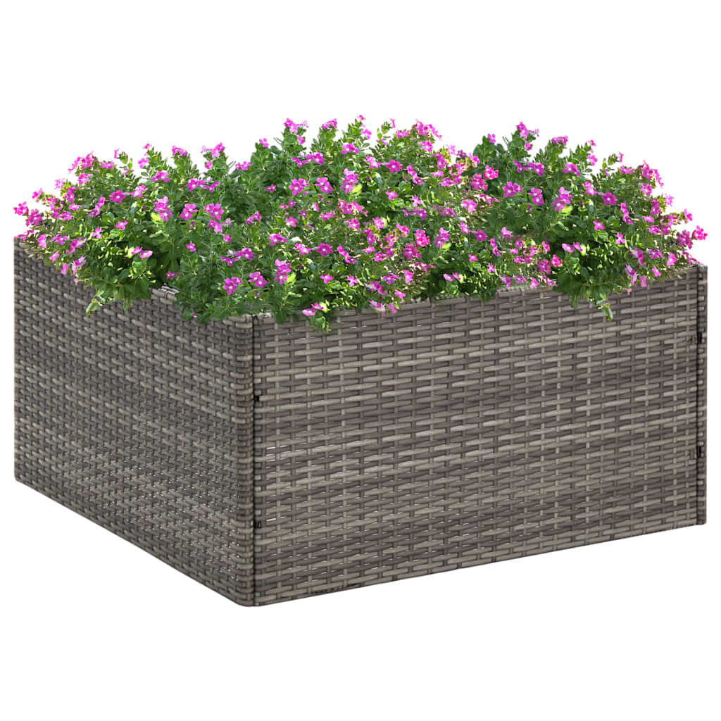 Pflanzkübel 157X80X80 Cm Poly Rattan