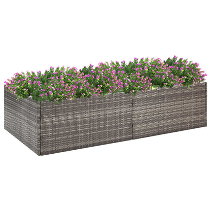 Pflanzkübel 157X80X80 Cm Poly Rattan