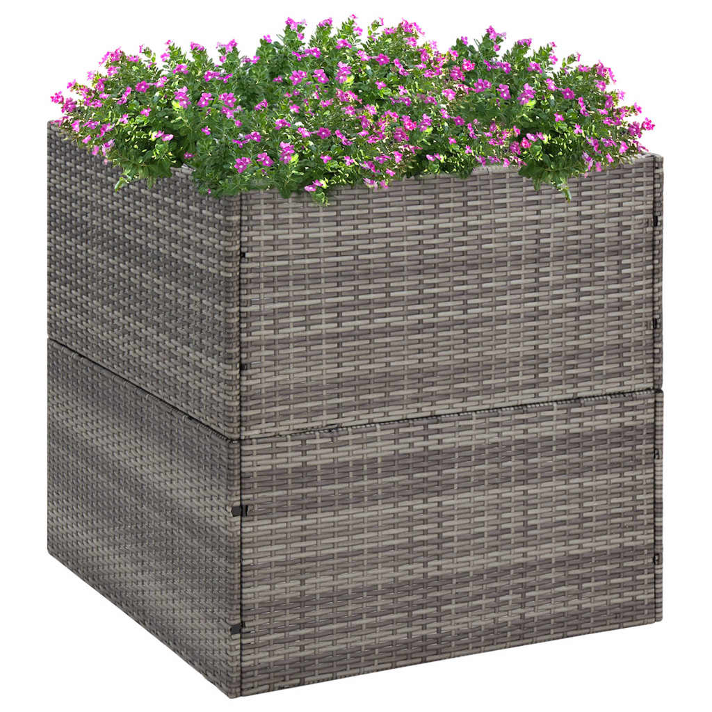 Pflanzkübel 157X80X80 Cm Poly Rattan