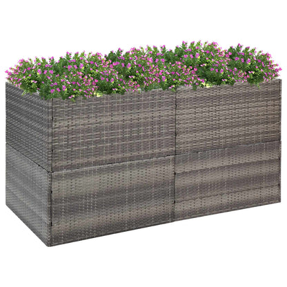 Pflanzkübel 157X80X80 Cm Poly Rattan