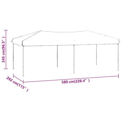 Partyzelt Faltbar 3X6 M