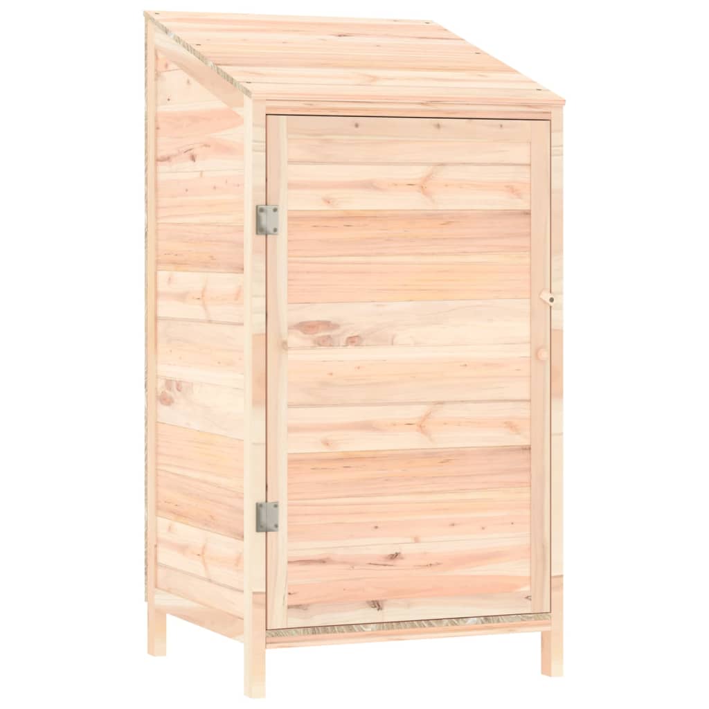 Geräteschuppen 55X52X112 Cm Massivholz Tanne