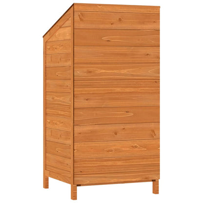 Geräteschuppen 55X52X112 Cm Massivholz Tanne