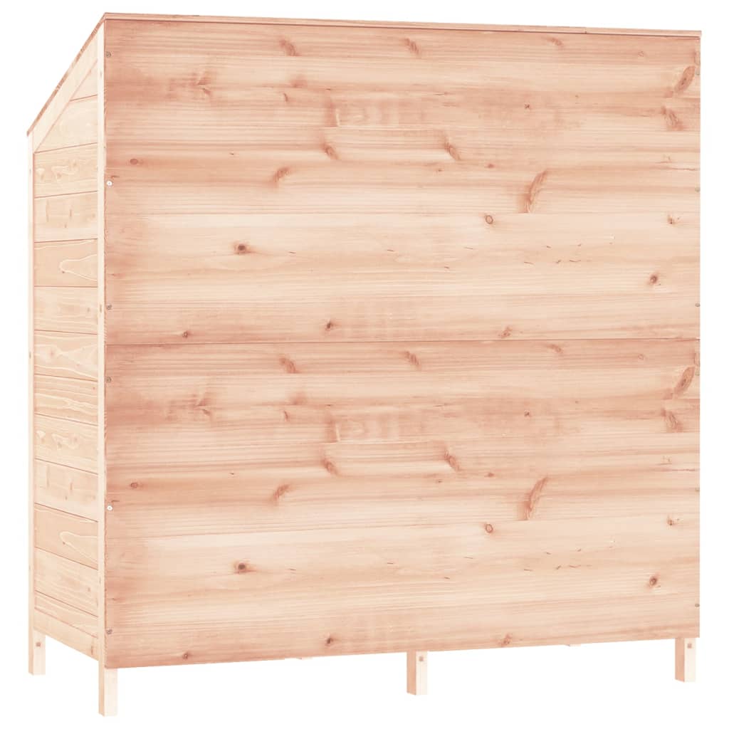 Geräteschuppen 102X52X112 Cm Massivholz Tanne