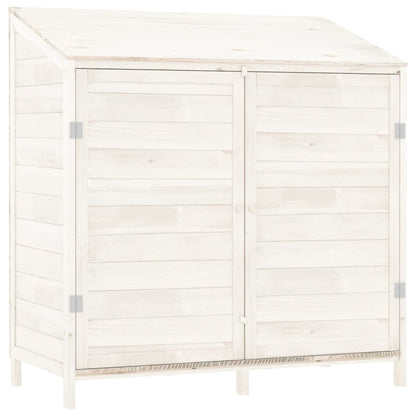 Geräteschuppen 102X52X112 Cm Massivholz Tanne